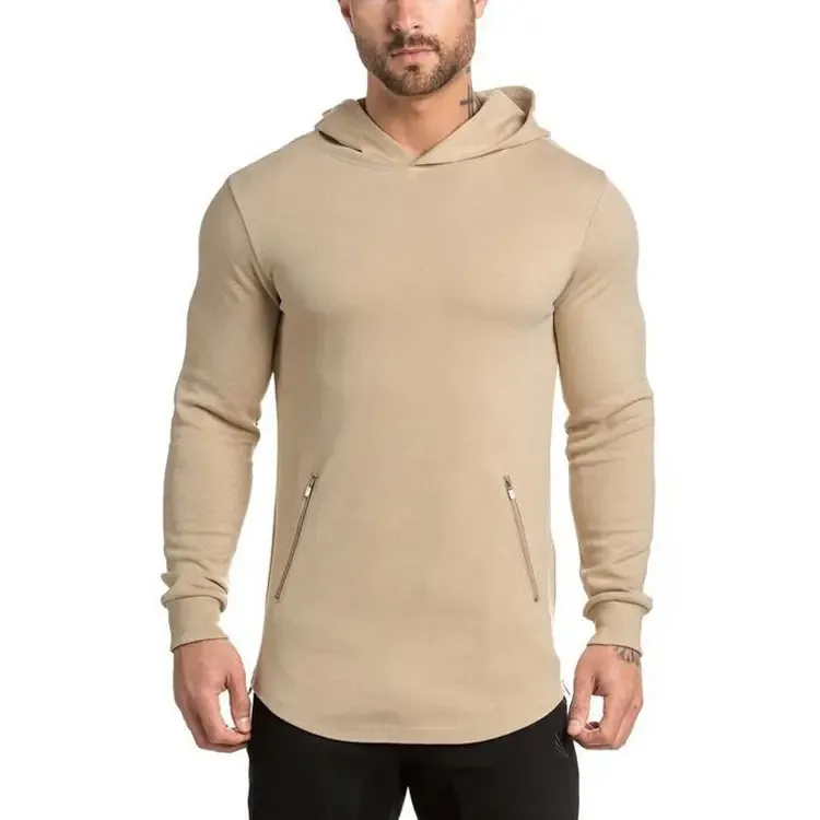 Sublimation Hoodie Gym Hemp Men Organic Pullover Zipper Pocket Custom Hoody Gym Wear Hoodie With Zippers And Pockets