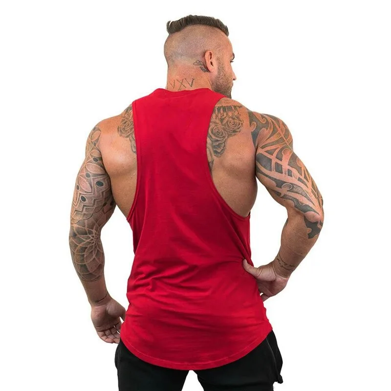 Clothing Singlet Y Back Tank Top Men Fitness Stringer Vest Canotta Bodybuilding Sleeveless shirt Muscle Tank top