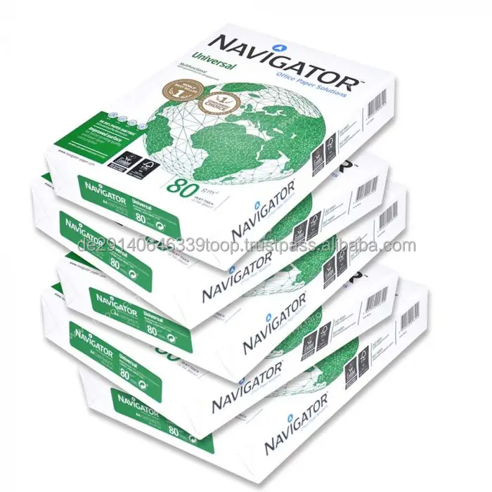 Navigator Letter Size 8.511 75gsm and 80gsm/Navigator Organizer A4 White Paper 80gsm/Wholesale Rolling