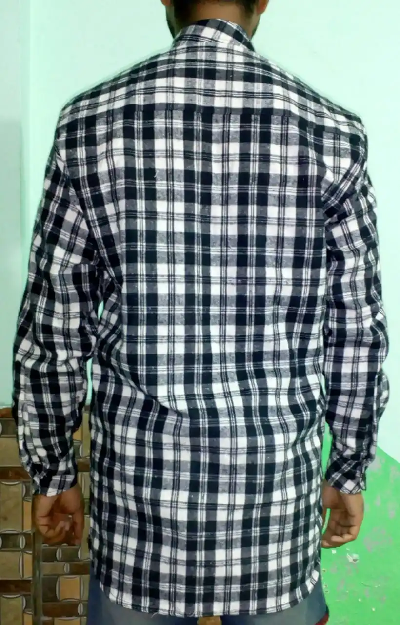 Men flannel plaid tie-dye casual slim fit or regular fit long sleeve as well as short sleeve collar dip dye asked sizes shirts..