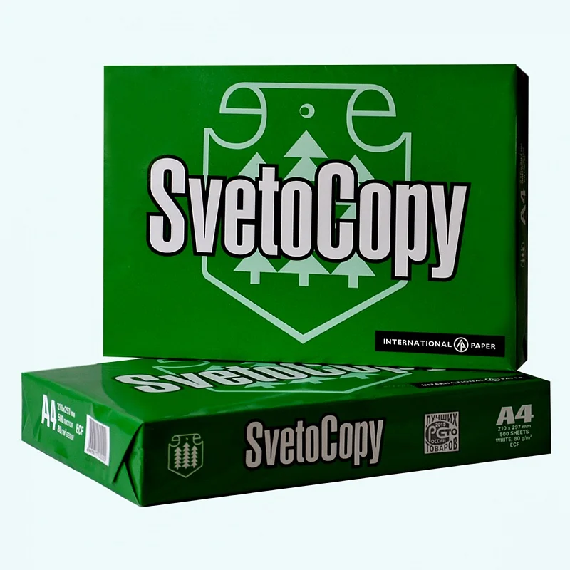 Новая печатная бумага Svetocopy A4 копировальная 80gsm/белая A4/качественная Sveto