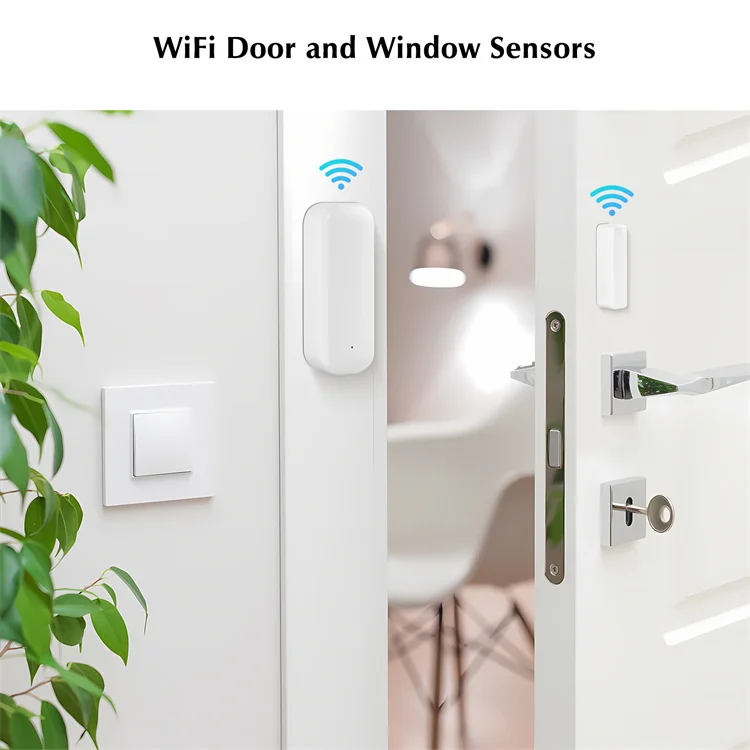 Newest Design Door Alarm System With Siren, Door And Window Security Alarm, Window Alarm Sensor