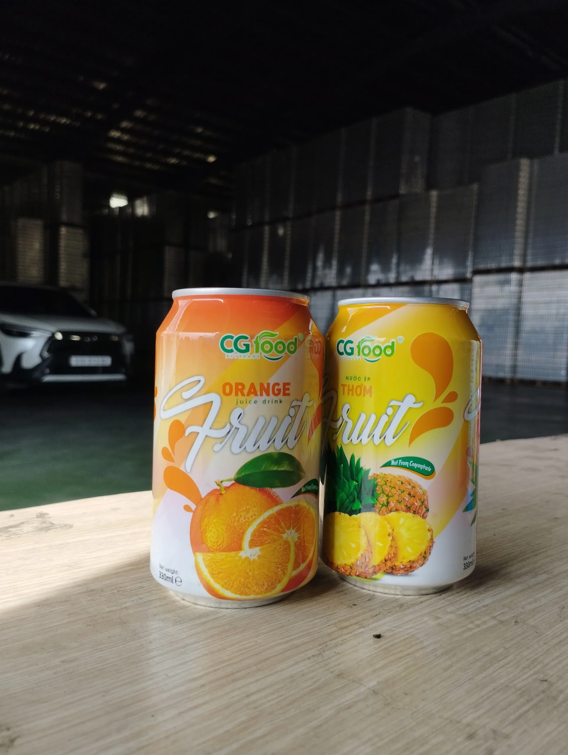 Fruit Juice Drink  Fresh Orange flavor CG 330ml Orange Juice Extraction  Wholesale Supplier OEM/ODM/ Private label support