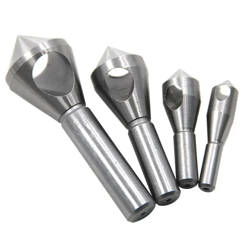 Hole Chamfering Tool Countersink Drill Bit Set For Woodworking