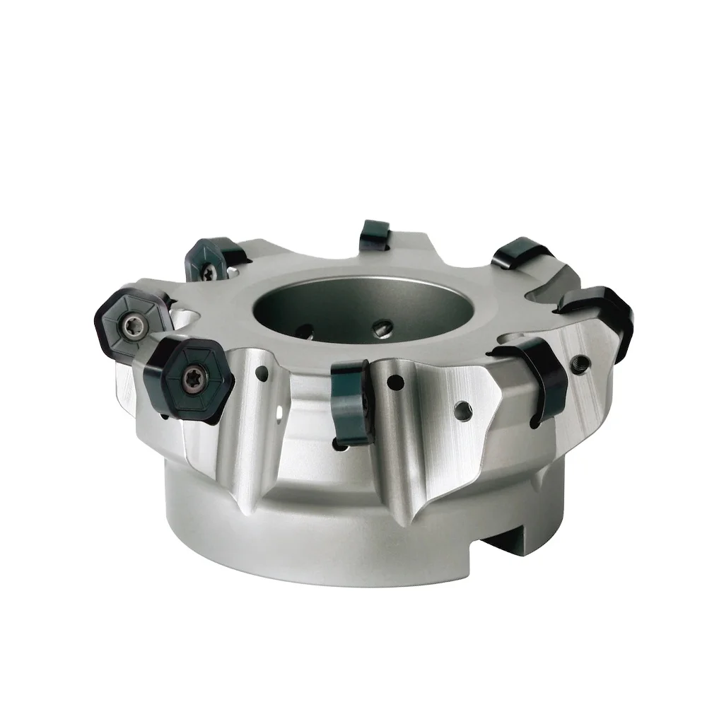 High-Speed Indexable Aluminum Face Milling Cutter Custom Coating Solid Carbide HSS Materials OEM ODM Box