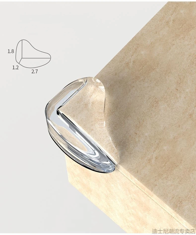 Baby Safety Anti-collision Water-drop Shape PVC Cover For Table Cabinet Kids Child Safe Edges Corner Protectors Guard