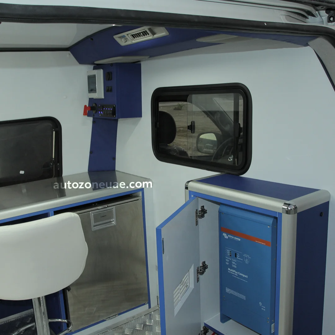 Brand New High Quality Mobile Laboratory Van Dual Fuel (Diesel & Gasoline) Ambulance Vehicle