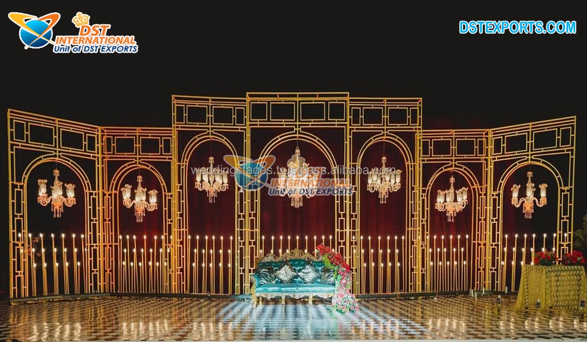 Outdoor Wedding Event Metal Archway Decor Trending Metal Arches For Wedding Stage Back Frames Buy Wedding Stage Metal Frame