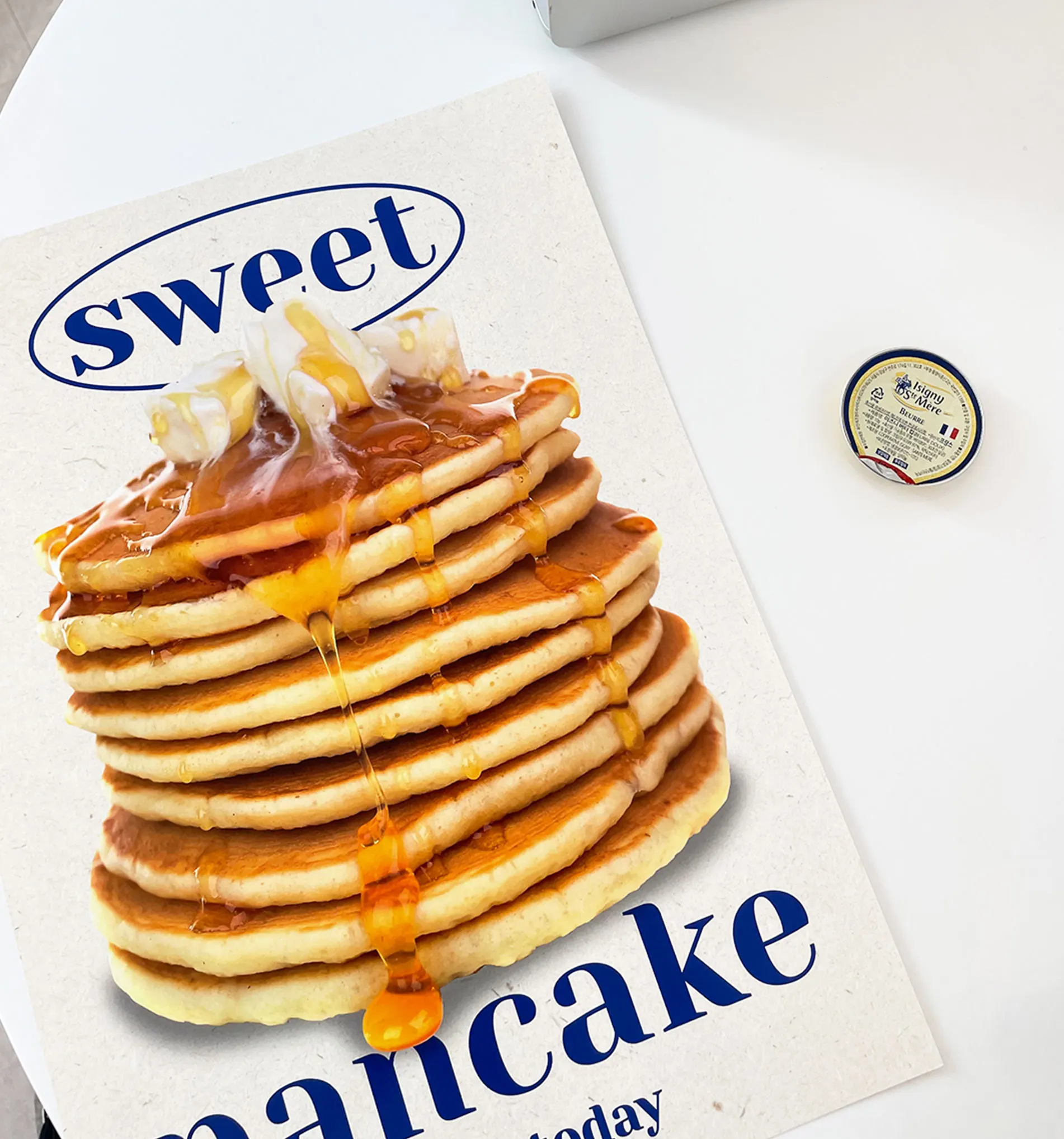 [OA Design Studio] Best Selling Poster Design Your Today Sweet Pancake Cafe Studio Home Decor Interior Props