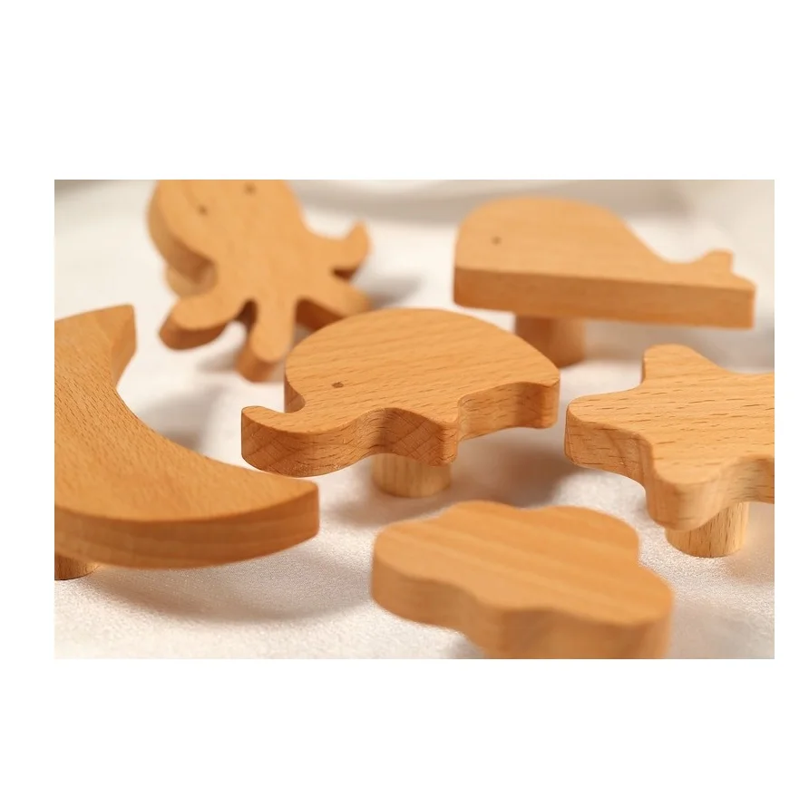 Furniture Handles & Knobs Luxurious Decorative Wooden Knobs with Unique Textures for Artistic Home Interiors from India