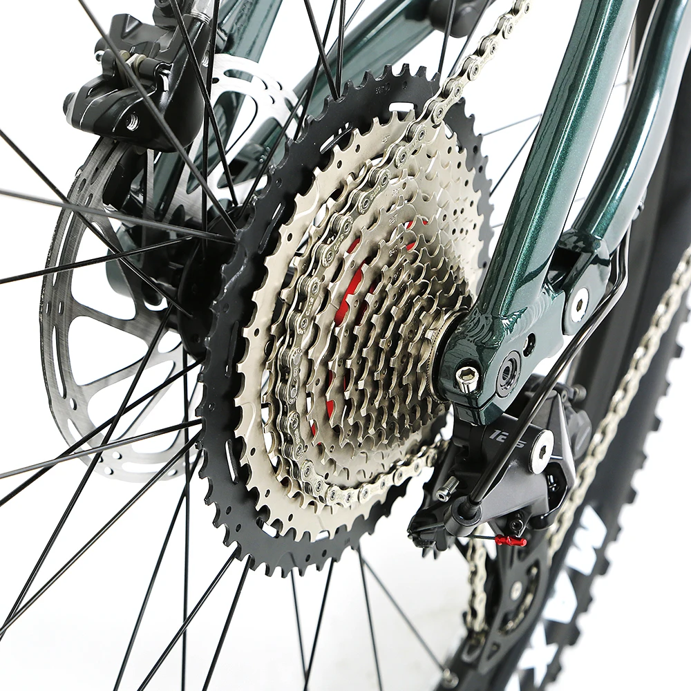 factory price 27.5 inch 29 inch electric bike 12 speed full suspension hydraulic brake bicycle de montaa