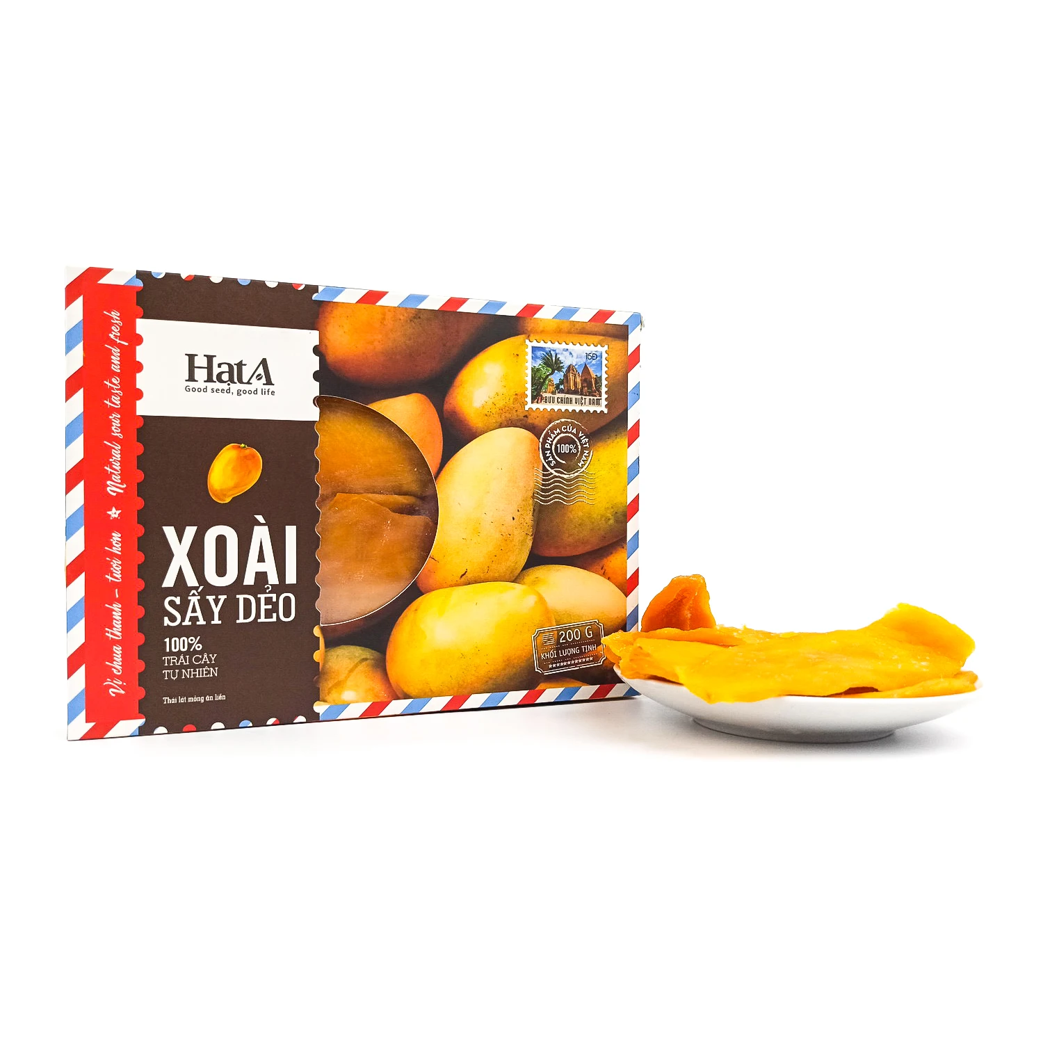 OEM ODM Private Soft Dried Mango 100% Natural Mango Dry Fruits HAT A brand made in Vietnam