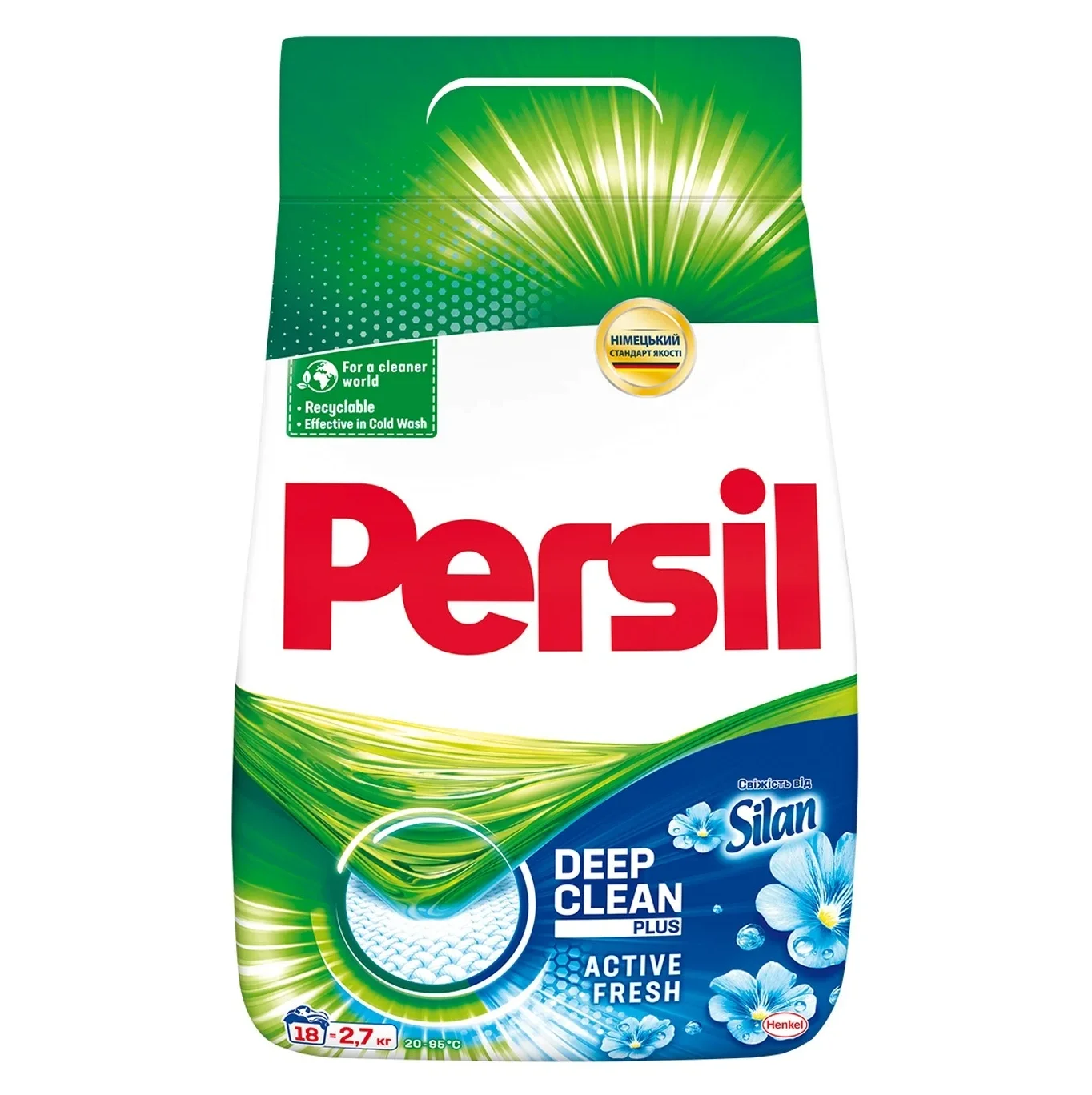 Persil Deep Clean Silan- 17 Washes - Tough Stain Remover - Compact Laundry Detergent
