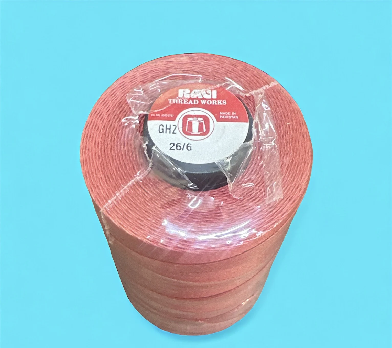 High Quality 26/6 Custom Color 100% Glazed Sewing Thread