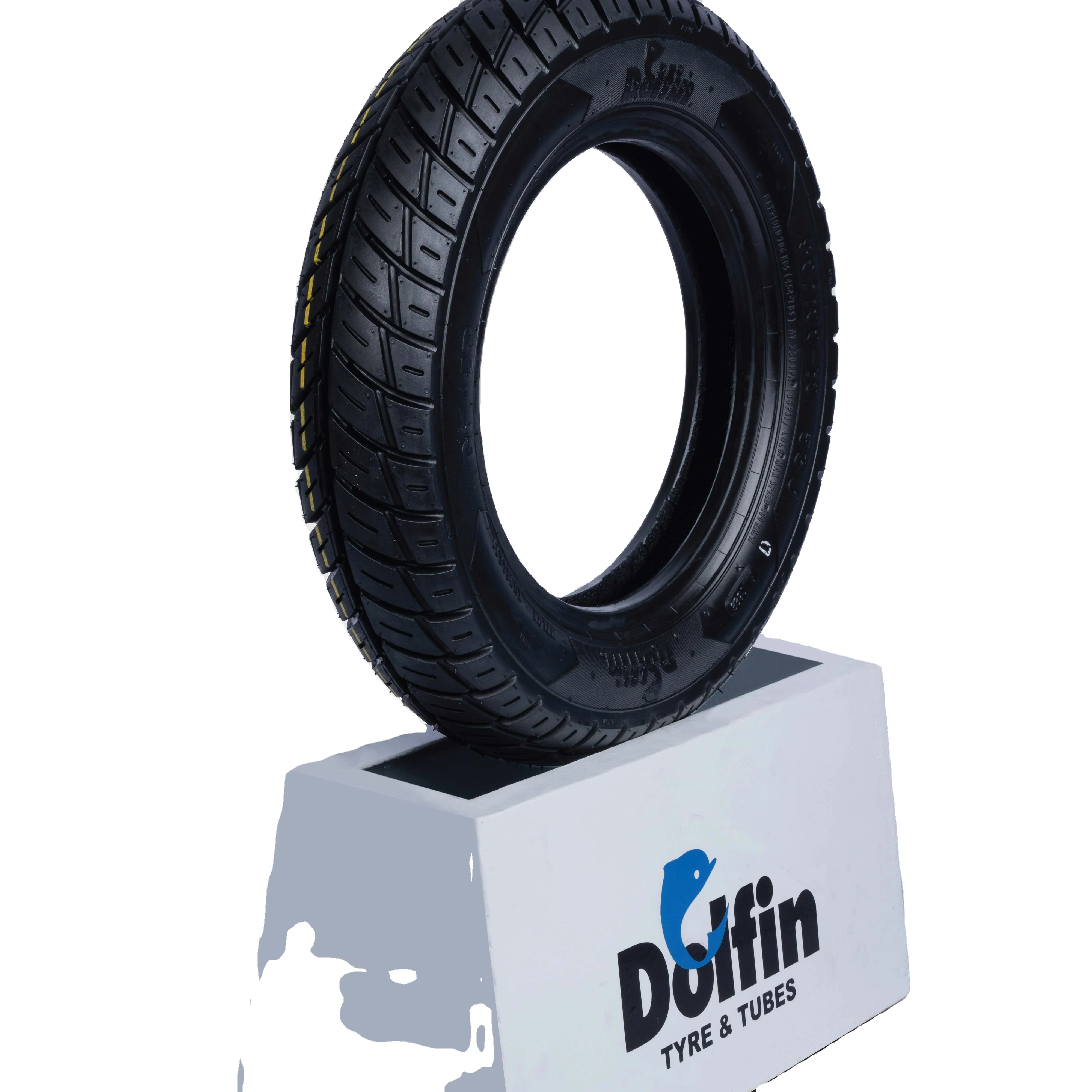 Made in India Hot Selling Brand Dolfin Automotive Scooter Tyres Series CP Size 90/100-10 CP Rear available at Wholesale Rate