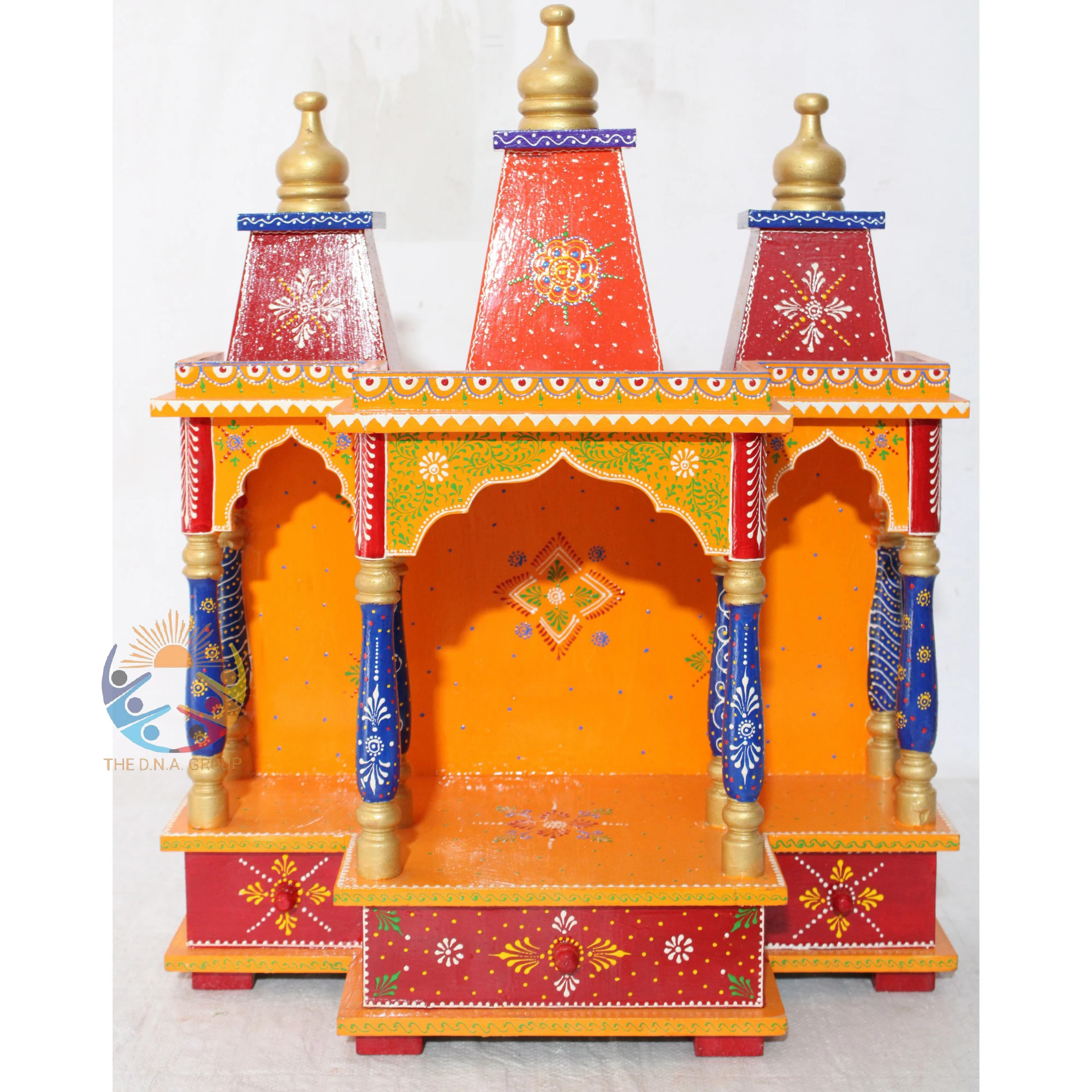Most demanding Handpainted Wooden temple for home decor Indian New unique design for worship