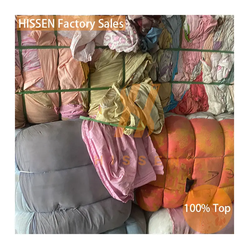 Cheap Factory Price Cut Wiping Rags Cloth Industrial Rags Tshirt Cotton Fabric Cut Pieces