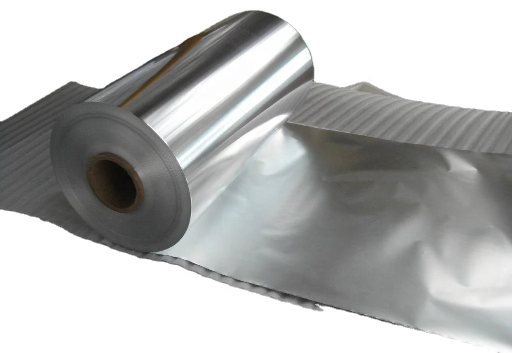 China Manufacturer Silver Color Food Grade Household Aluminium Foil Rolls for Kitchen Food Packaging