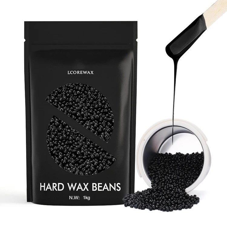 Lcorewax home waxing wholesale body wax brazilian armpit chest painless hard wax beads
