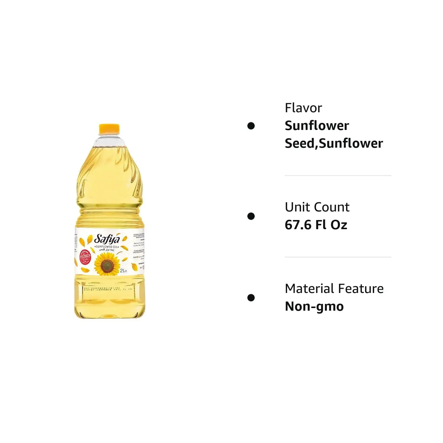 100% Pure Sunflower Oil, (3 L) 101.4 fl oz