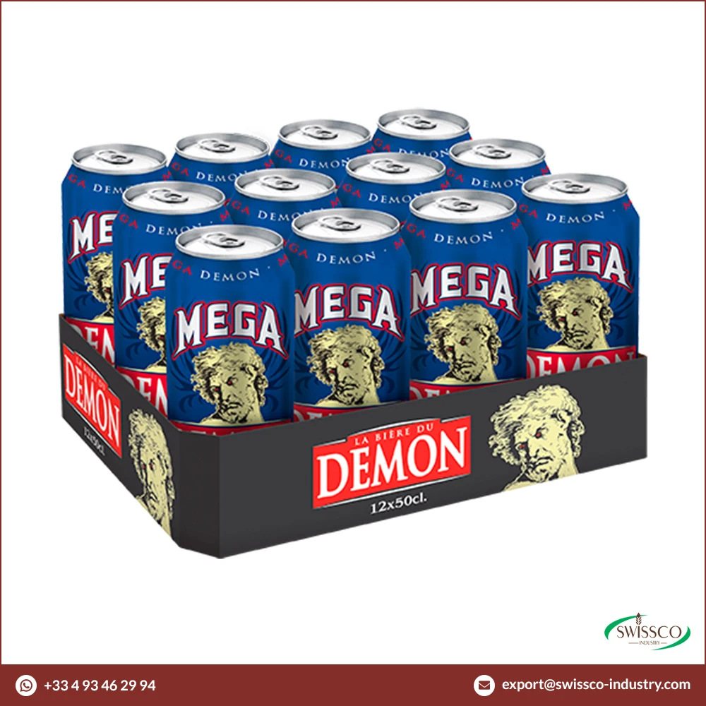 100% Quality Taste 12% Alcohol Contain La Biere du Demon Beer in Can of 50CL in Pack of 12 Units from France