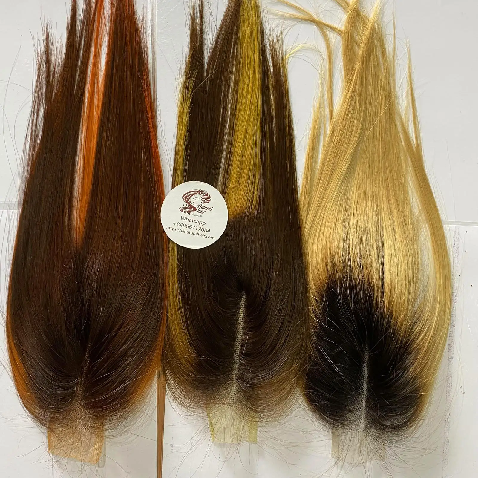 Векторный 100% волос натуральные вьетнамские человеческие волосы для наращивания парики средней части прямые черных женщин