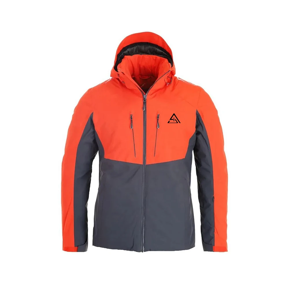 2024 Winter Ski Warm Outdoor Snowboard Jacket For Men Ski Overalls Waterproof Hooded Skiing Hiking Jacket