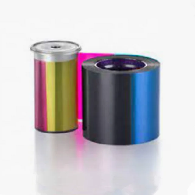 Datacard DS1 and DS2 Plastic ID Card Printer Ribbon Datacard 525100-002 YMCKT Colour Ribbon
