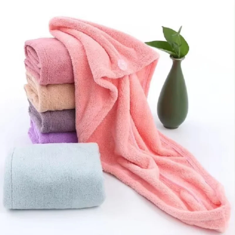 Super Absorbent Microfiber Bath Towel for Women Large Waffle Design Custom Dryer Quick Spa Salon Dry Turban Wrap