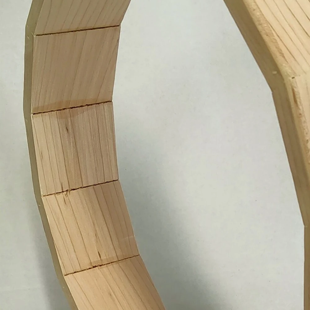 Adjustable Wooden Embroidery Hoop Wood Made Frame / Best Selling Wooden Hoops Rings Frame For Online Sale