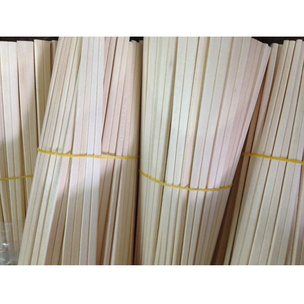 Eco-friendly Disposable Healthy Disposable Wooden twin chopstick tensoge round 4.3 mm chopstick