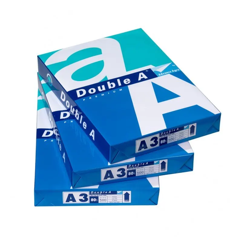 Buy High Quality A4 Copy print Paper 70gsm 75gsm 80gsm White Printer Office Copy Paper