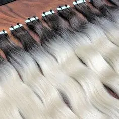 Wholesale Tape In Hair Extention Natural Looking 100% Human Tape Hair, Vietnamese hairTape Hair Extensions