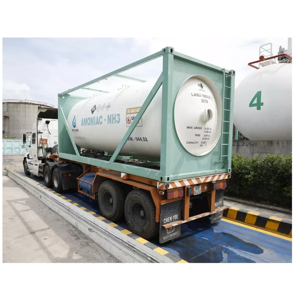 > 99.5 % Purity Ammonia Industrial Agriculture Grade High Quality Liquid Certificated NH3 Anhydrous Ammonia from Vietnam