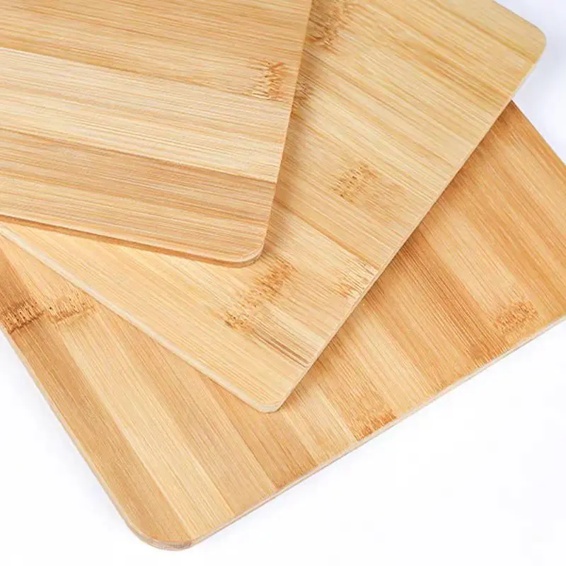 2024 hot sales Large customizable 3-piece Bamboo Chopping wooden cutting board double sided chopping block