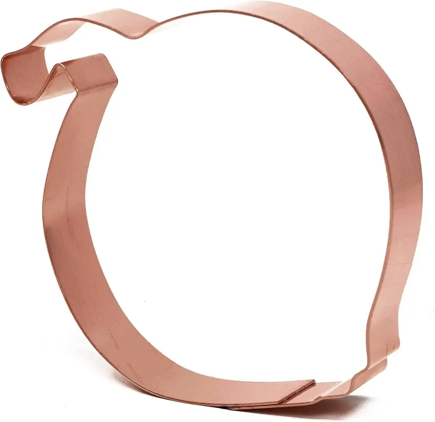 Craft Decorative fruits copper cookies cutter Handmade Metal Cooke cutter modern decorative handicrafts top sale