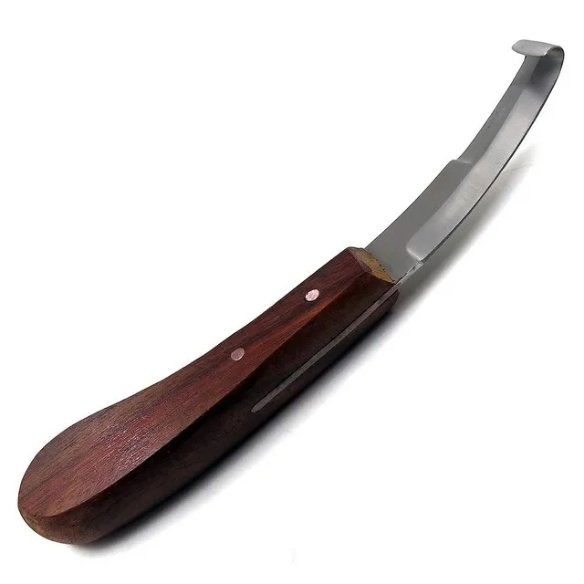 Best Farrier Hoof Knife/Hoof Knife with Wood Handle/Veterinary equipment Hoof Knife