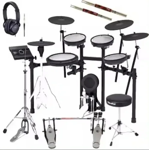 BEST SALES Td-17kvx V-drums Electronic Drum Set Drum Essentials Bundle