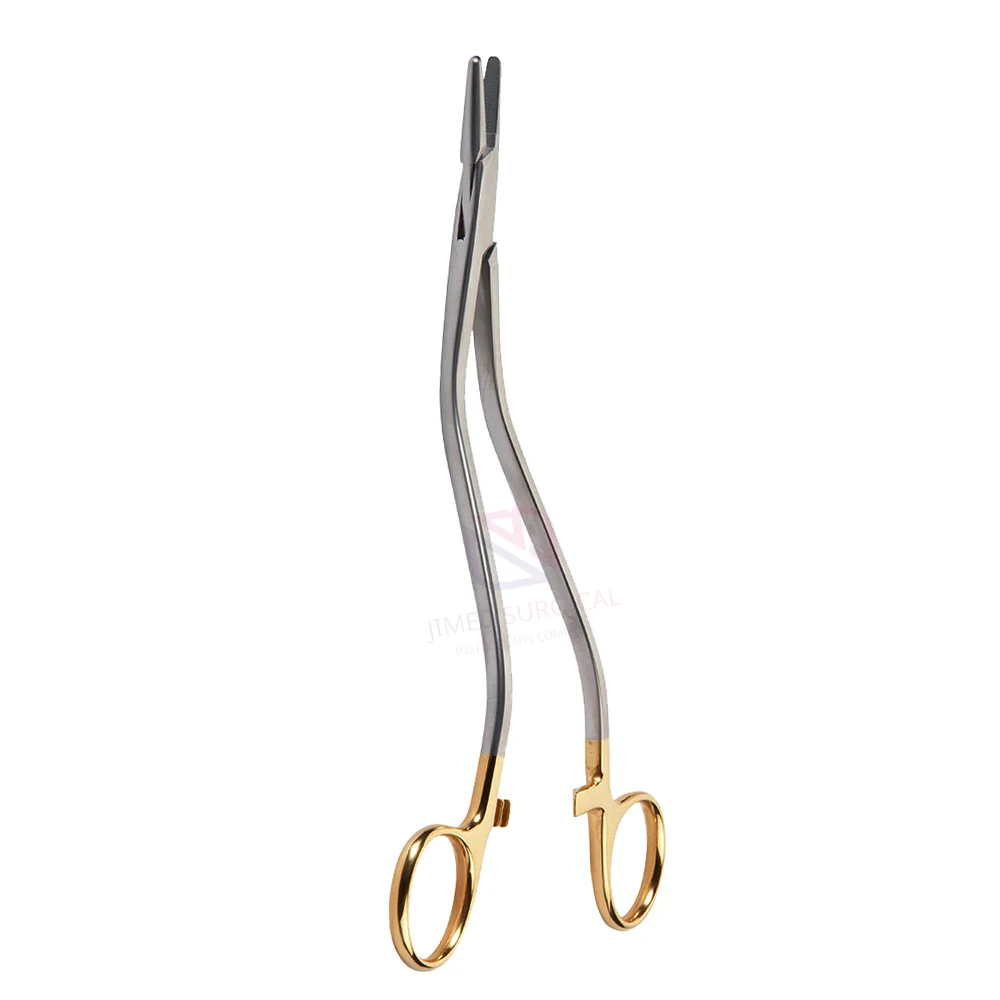Custom Made Thomson Walker Needle Holder 20cm With Tungsten Carbide Inserts Surgical Needle Forceps