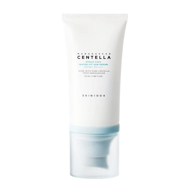 Korea Косметическая Оптовая Продажа SKIN1004 Madagascar Centella Hyalu Cica водяная сыворотка 50 мл SPF 50 + pa +++