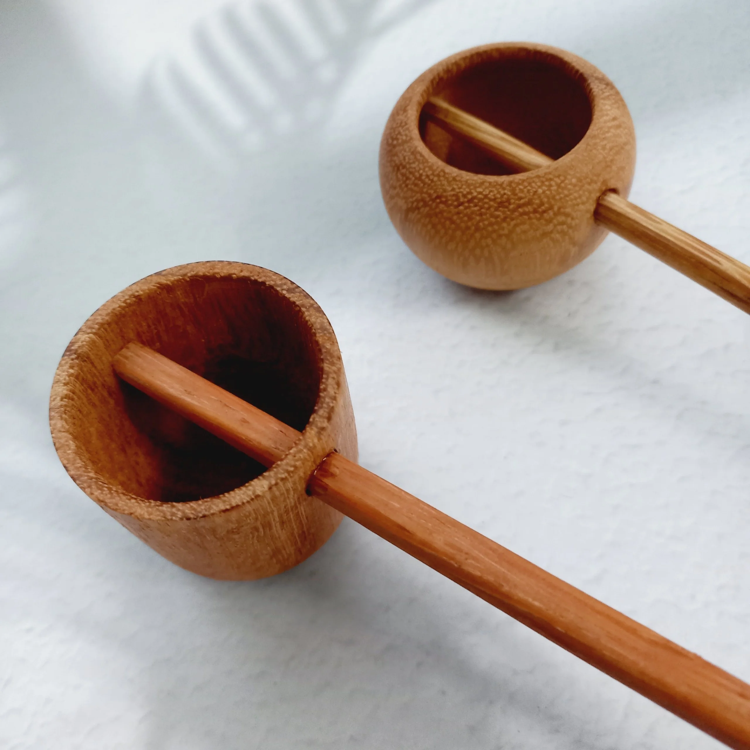 Doussiewood Food Grade Reusable Wine Scoop Wooden Wine Water Ladle Biodegradable Eco Friendly Kitchen Utensils Wholesale