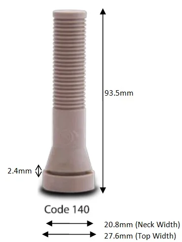Trusted Manufacturing Exporter Chicken Fur Plucker Rubber Plucking Finger Model RF-140 Suitable for Industrial Utilization