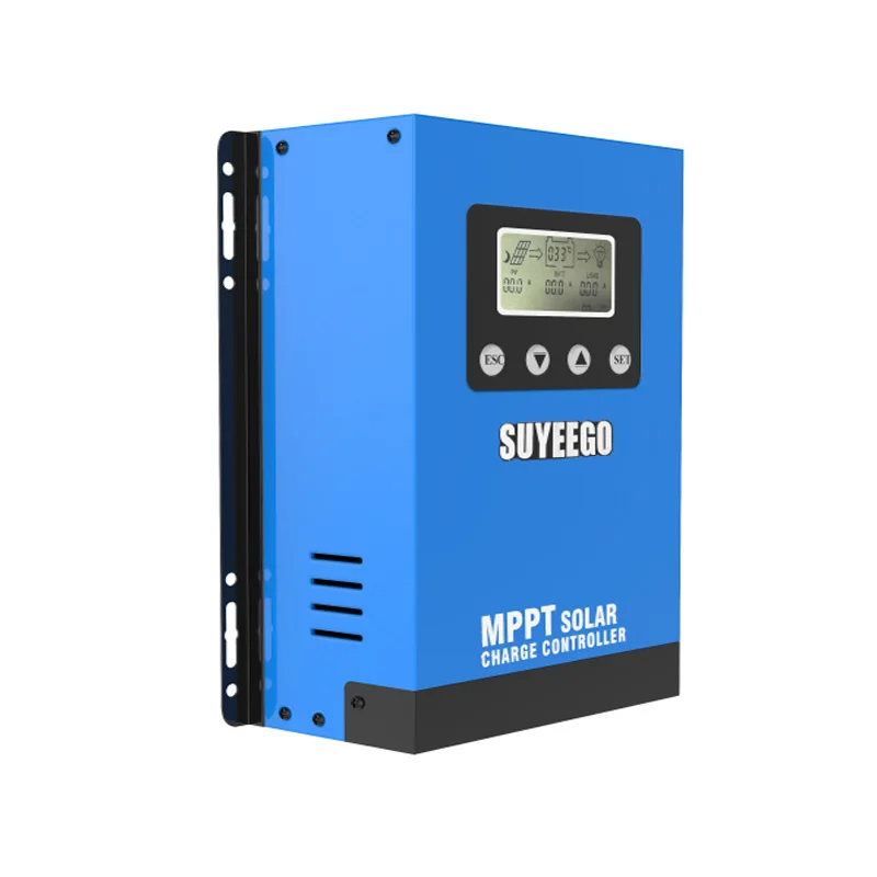 SUYEEGO Mppt 30A Solar Charger Controller 12v/24v/36v/48v Auto PV Charge Regulator for 150v Home Solar Panels System