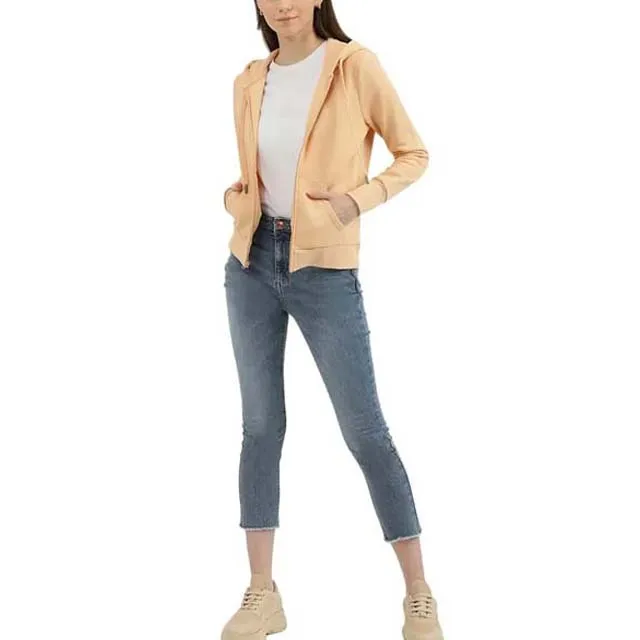 Wholesale Custom Logo New Design Winter Casual Long Sleeve Jogging Clothing Women Hoodies Sweatshirts Cotton Zip Up Hoodies