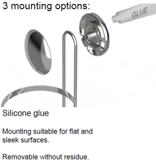 Infinity bathroom robe clothes hanger double j hooks