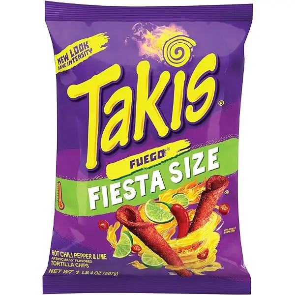 Buy Takis Rolled Tortilla Chips - Fuego Hot Chili and Lime & Wholesale