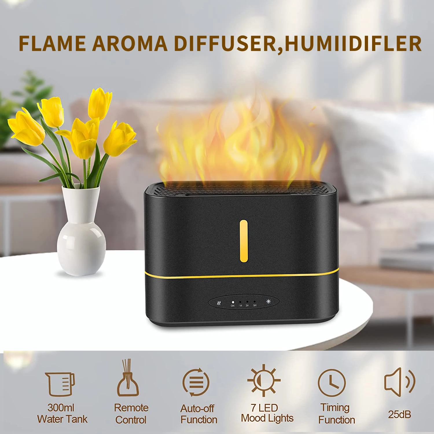 2022 HOT air humidifier Wet Fogger Aroma Diffuser Essential Oil Car Air Humidifier Mini Ultrasonic LED volcano humidifier