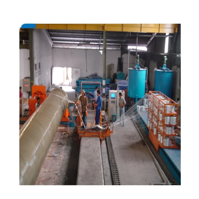 Factory Customizable Whole Set of Fiberglass Gfrp Pipe Filament Winding Making Machine Equipment
