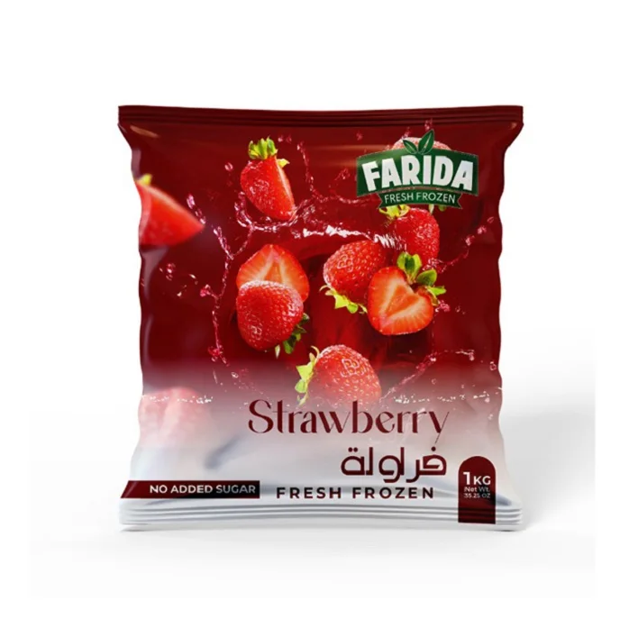 Top Selling Excellent Quality Frozen Fruit Natural and Delicious Non-Calibrated IQF Strawberry Grade A from Egypt at Bulk Price