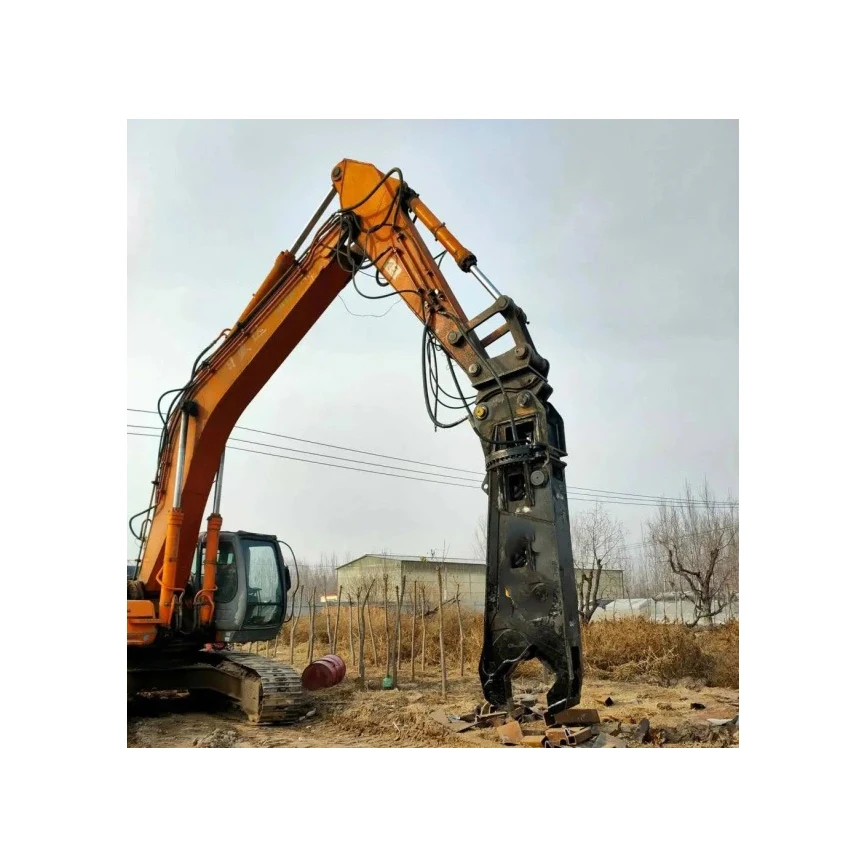 Automatic scrap metal cutting machine Gantry strong shear cutter demolition scrap shear